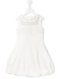 embroidered panel dress 