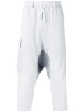 drop-crotch trousers 