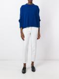 round neck chunky jumper