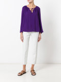neck-tie blouse
