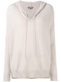 metal edge hooded jumper