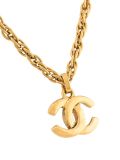 logo plaque necklace