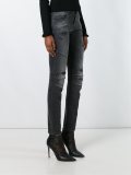 distressed skinny jeans