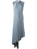 asymmetric sleeveless dress