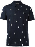Razor Blade Lightning Bolt polo shirt