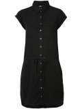 drawstring shirt dress