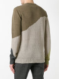 colour block jumper