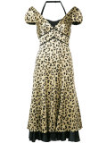 leopard print dress