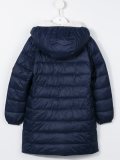 hooded padded coat
