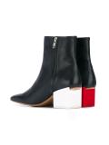 square toe ankle boots