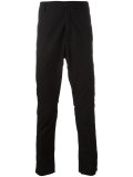 plain tapered trousers