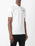 logo print polo shirt