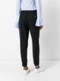 gathered ankle trousers