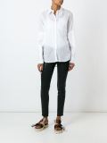 ruffled patch shirt