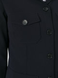 buttoned fitted jacket