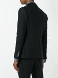 peaked lapel blazer