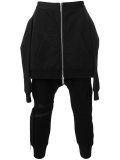 faux-sweater layered trousers
