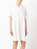 checked polo shirt dress