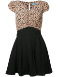 animal print dress