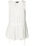 lace neck top