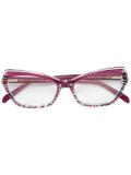 cat eye shaped glasses