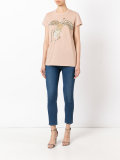 bird embellished T-shirt