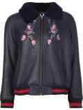 embroidered bomber jacket