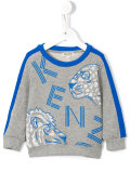 wild cats print sweatshirt