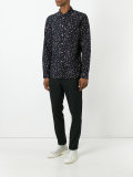 allover dots print shirt