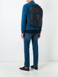 logo print backpack 