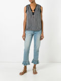 tassel printed top 