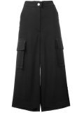 wide leg cropped pants