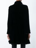velvet maxi coat
