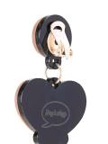 key motif earring