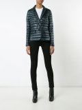 flap pockets padded jacket