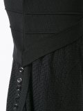 v neck knit dress