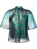 iridescent lace shirt 