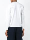 pleated hem T-shirt