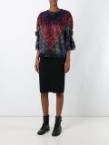 textured jacquard jumper