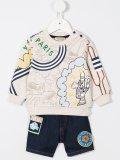 logo print sweatshirt