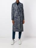 'Robot' jacquard coat