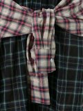 'Plaid Grunge' dress
