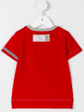 polo print T-shirt