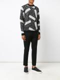 intarsia knit jumper