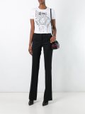 tailored trim detail trousers