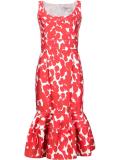 floral trumpet dress