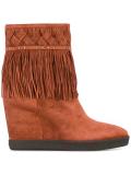 concealed platform ankle boots
