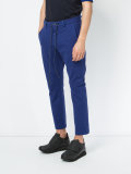 drawstring fastening trousers