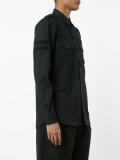 logo plaque military shirt