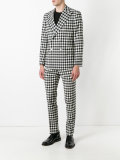 checked suit